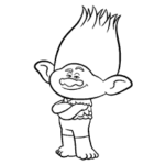 De Desenhos Dos Trolls Para Colorir Imprimir Gr Tis