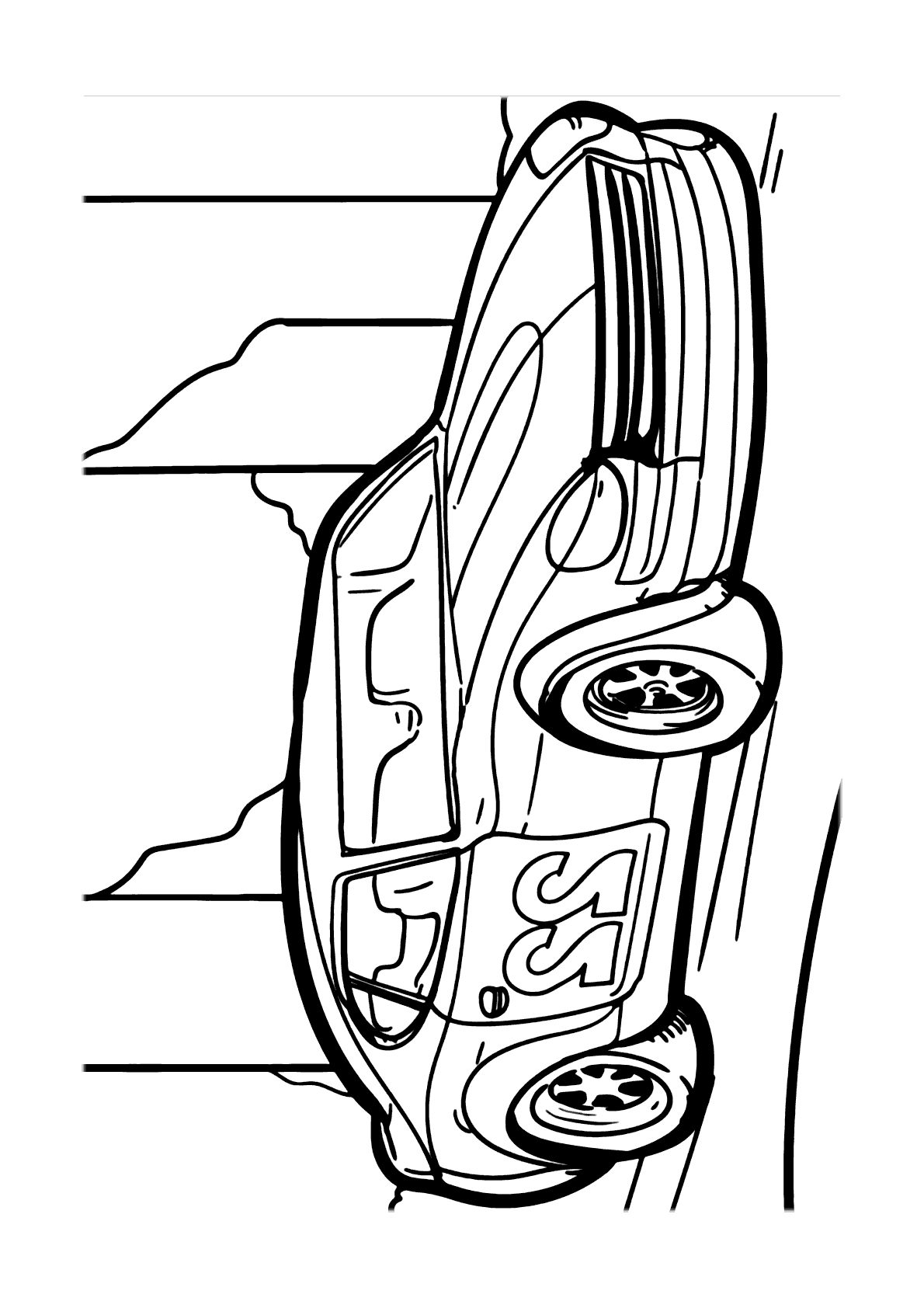 Carro De Corrida Antiga Para Colorir Imprimir Desenhos Sexiz Pix