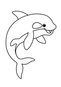 Baleia Orca Para Colorir Imprimir Desenhos