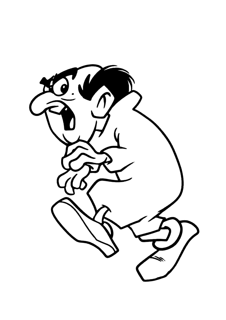 Gargamel Para Colorir Imprimir Desenhos