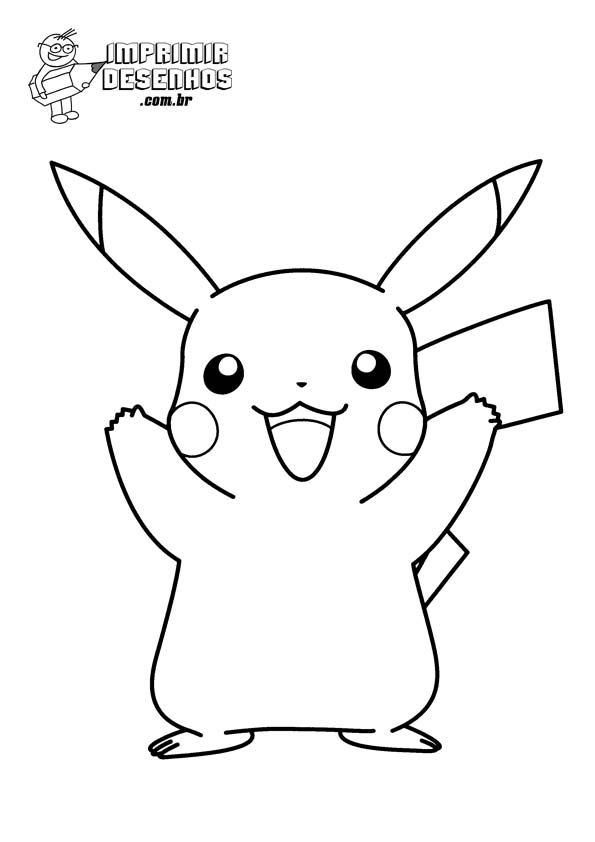 COMO DESENHAR O PIKACHU