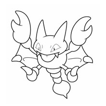 desenho de pokemons para colorir: gligar
