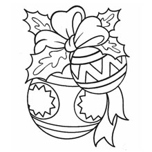 Sinos de Natal Desenhos para Colorir - Brinquedos de Papel