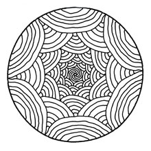 Desenhos de mandala para imprimir e colorir - Imprimir e Colorir