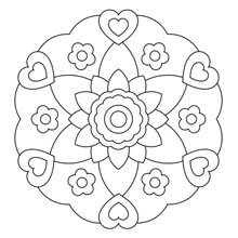 Desenhos para colorir de mandalas para imprimir e colorir