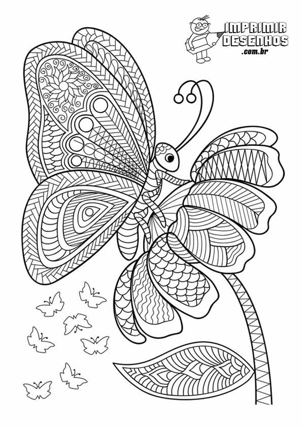 Desenhos para Adultos Colorir e Imprimir – Desenhos para Colorir