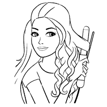 de 80] Barbie para colorir - Imprimir Desenhos Gratis