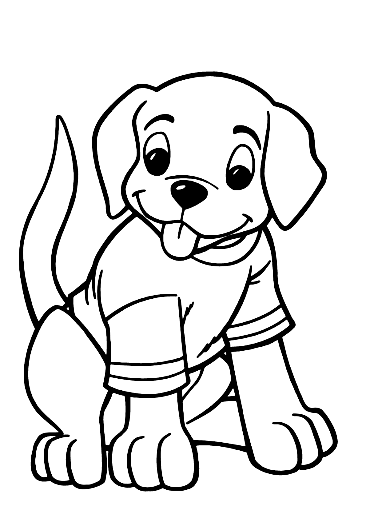 Desenho de Momentos Preciosos - Cachorrinhos fofinhos para colorir -  Tudodesenhos