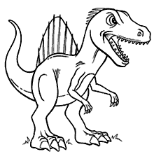 dinossauros para colorir espinossauro