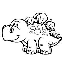 Desenhos do Dinossauro para colorir