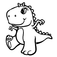 Desenhos do Dinossauro para colorir