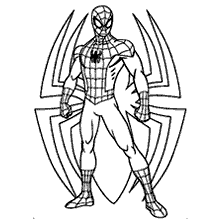 de 70] Desenhos do Homem Aranha para colorir - Grátis