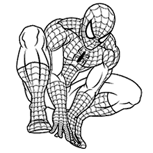 ▷ Desenhos de Homem Aranha para colorir
