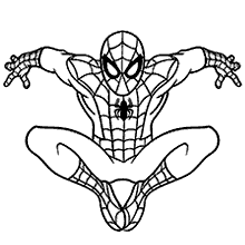 Pintar Homem Aranha Desenho - Desenho para Colorir