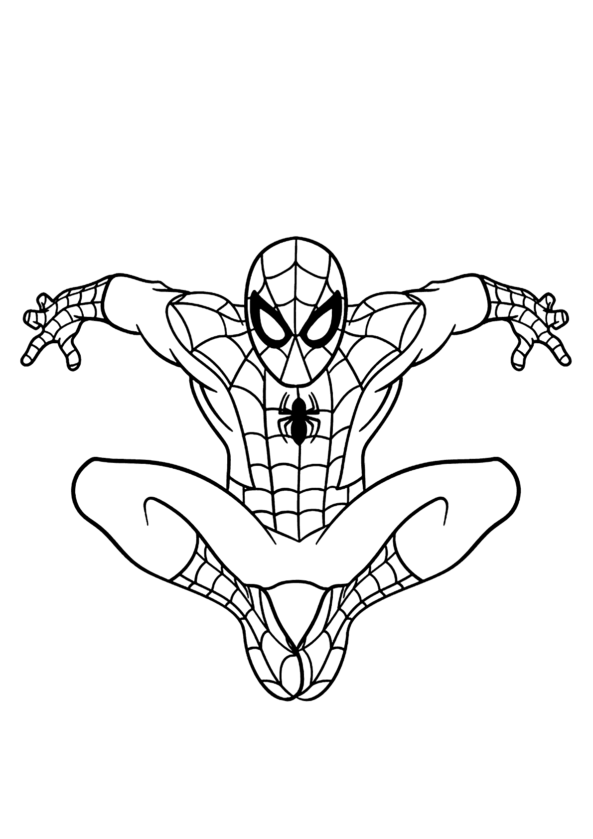 Colorindo desenho do homem aranha Peter I Desenhos coloridos 