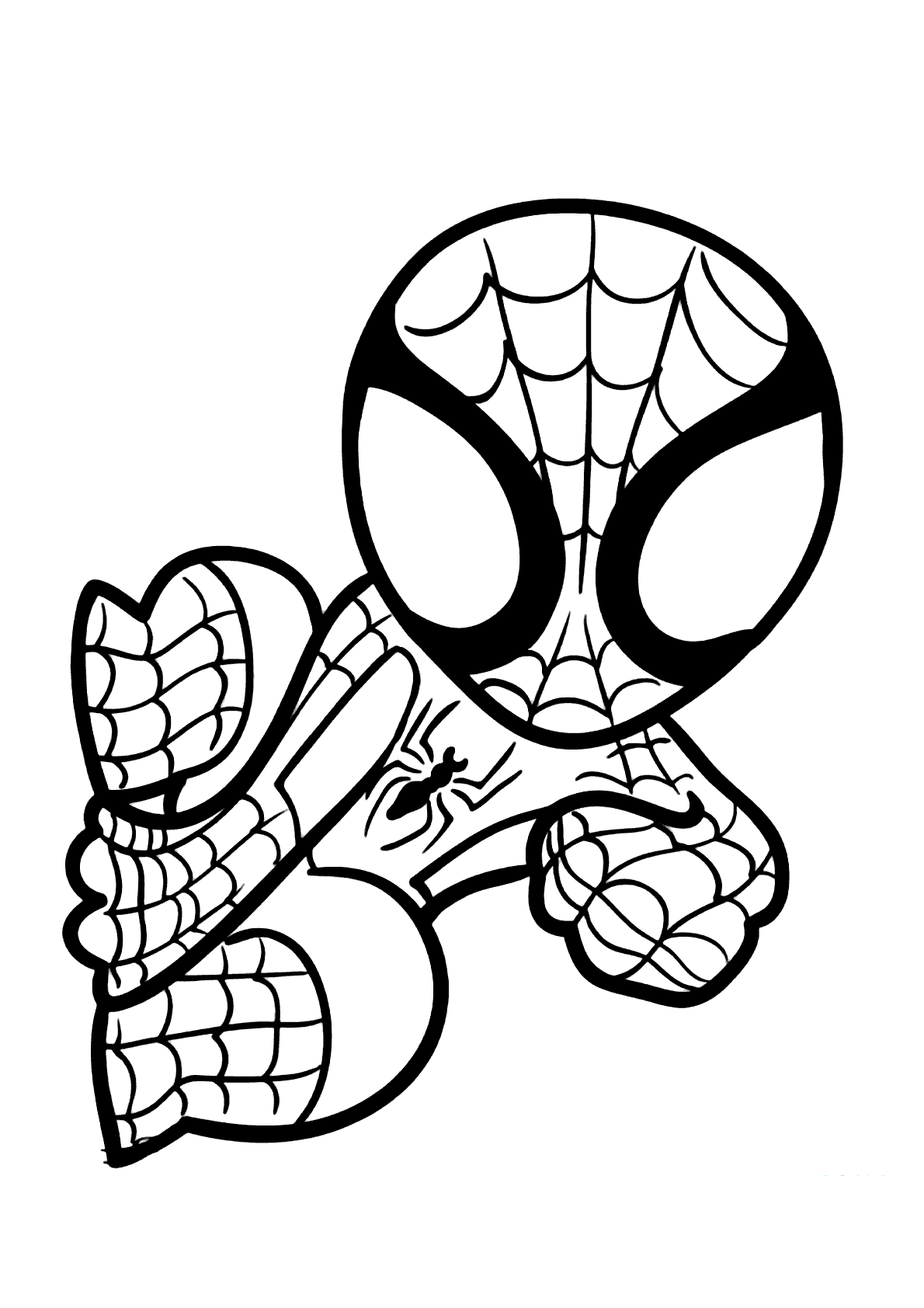 Desenhos Para Colorir Homen Aranha RETOEDU Desenhos Para Colorir Homen Aranha RETOEDU