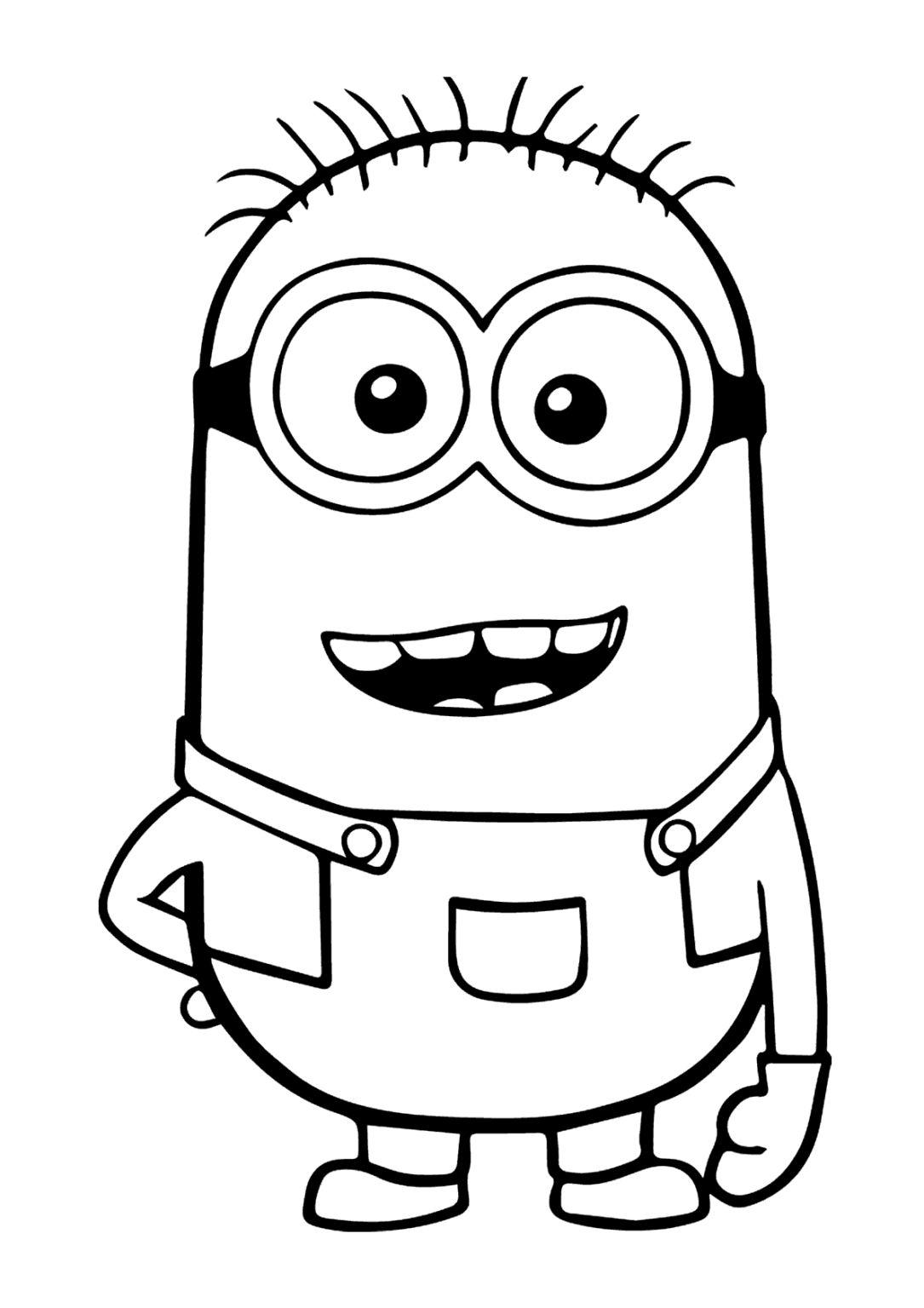 Minion para imprimir e colorir - Imprimir Desenhos