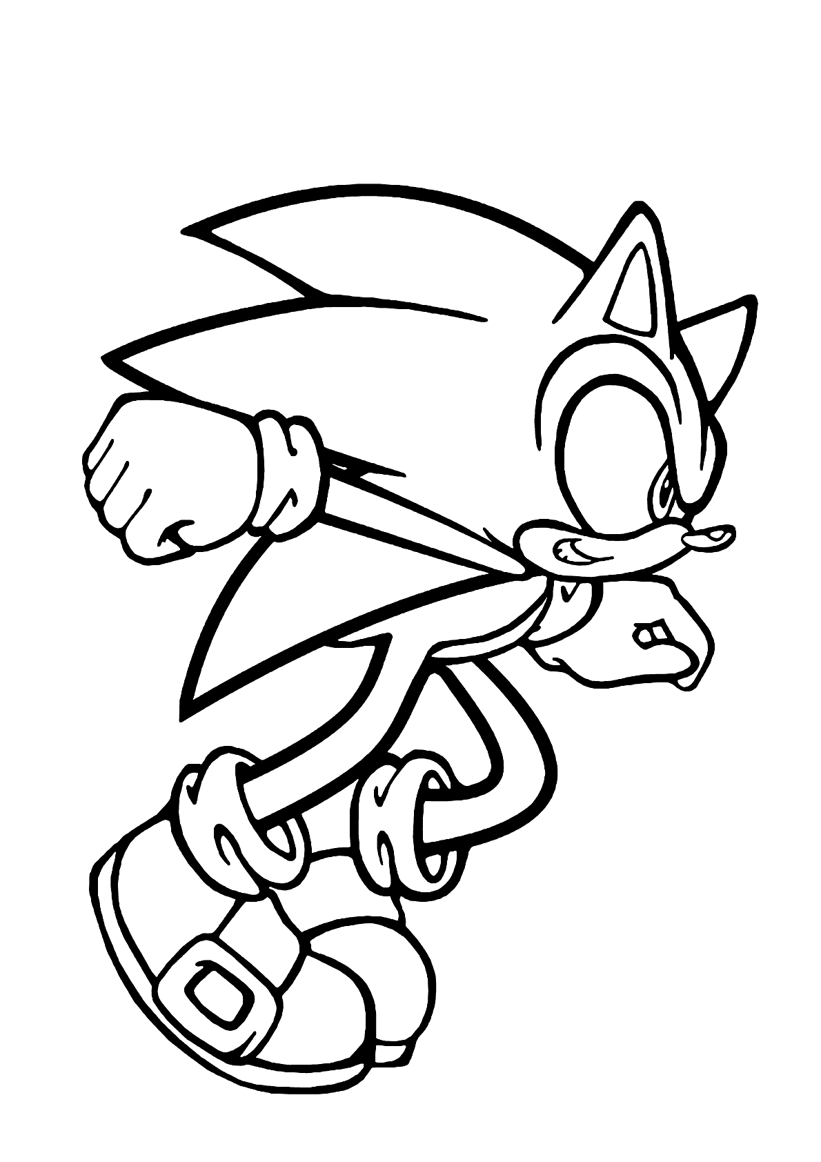 COMO DESENHAR O SONIC CORRENDO