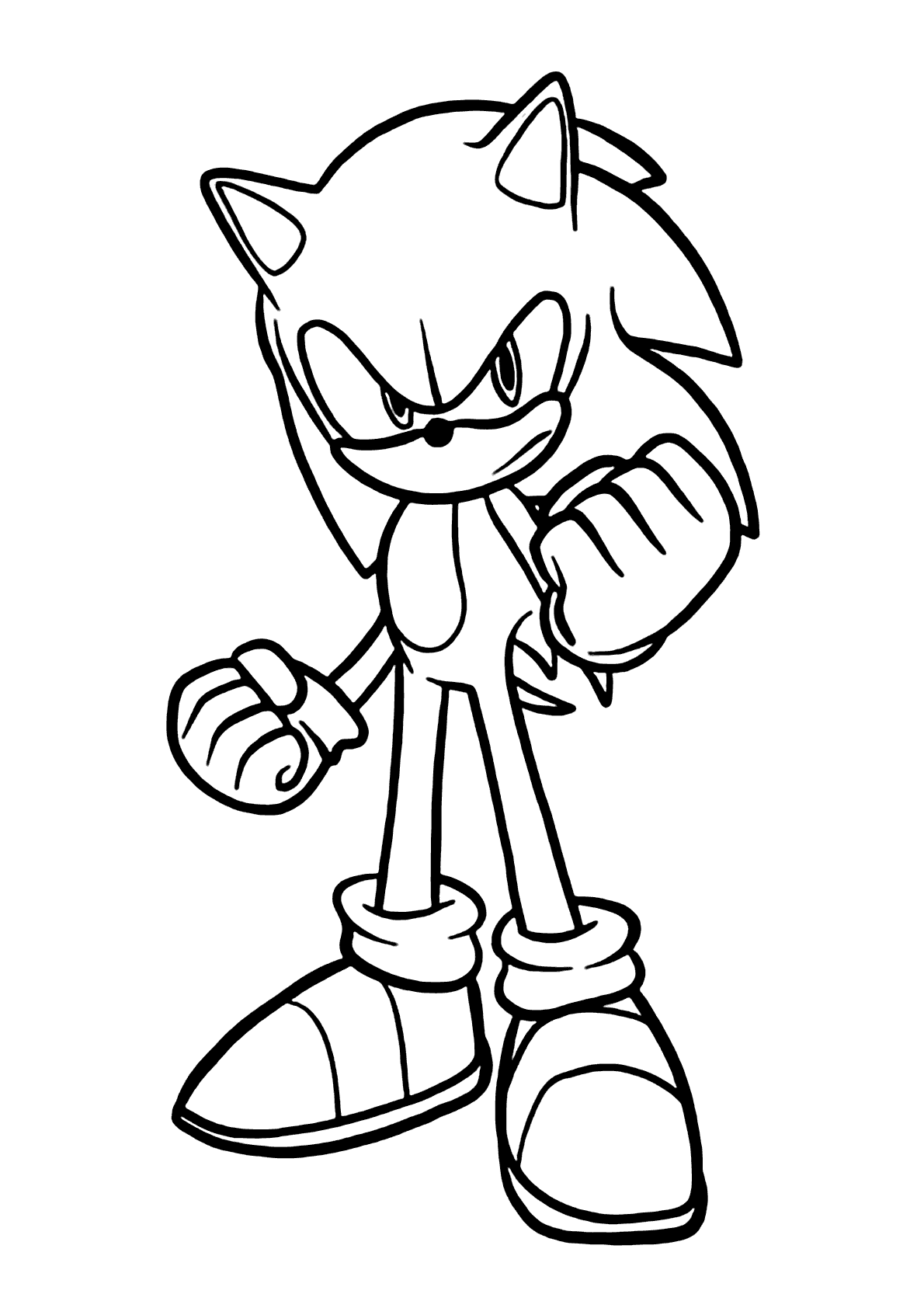 50+ Desenhos de Sonic para colorir - Como fazer em casa