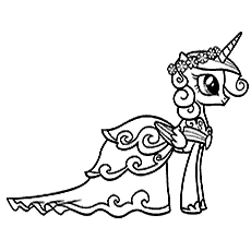 unicornios para colorir princesinha