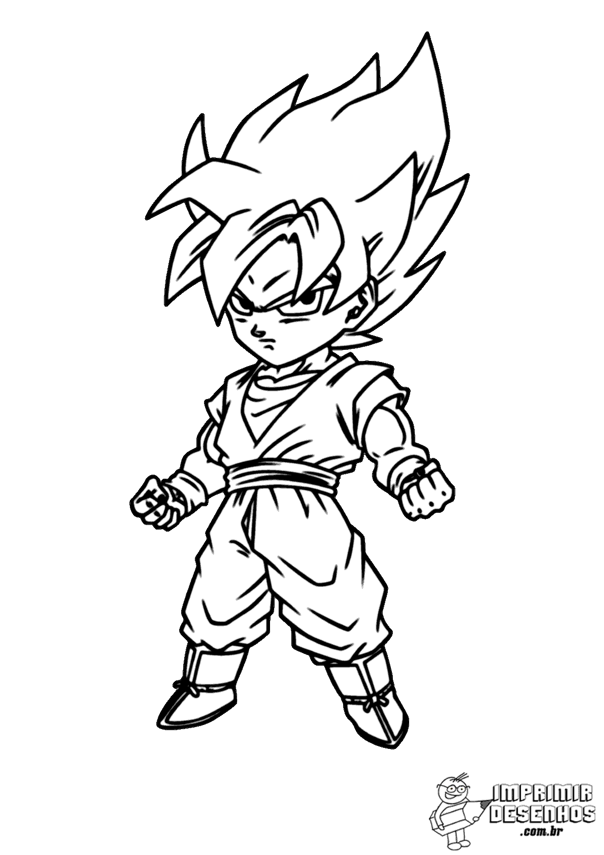 Goku desenhar