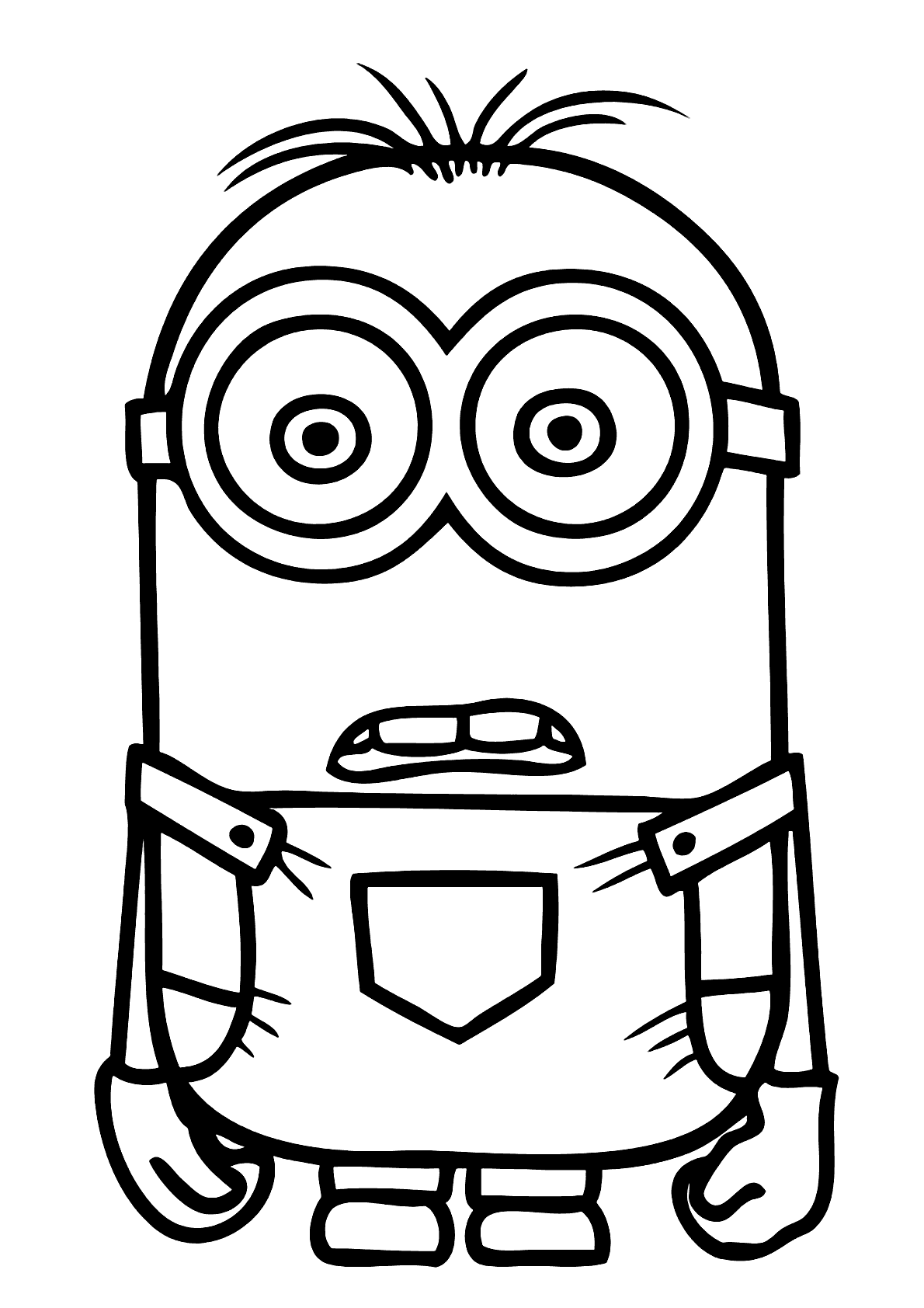 Desenho Animado - Colorir - Minions - #59 