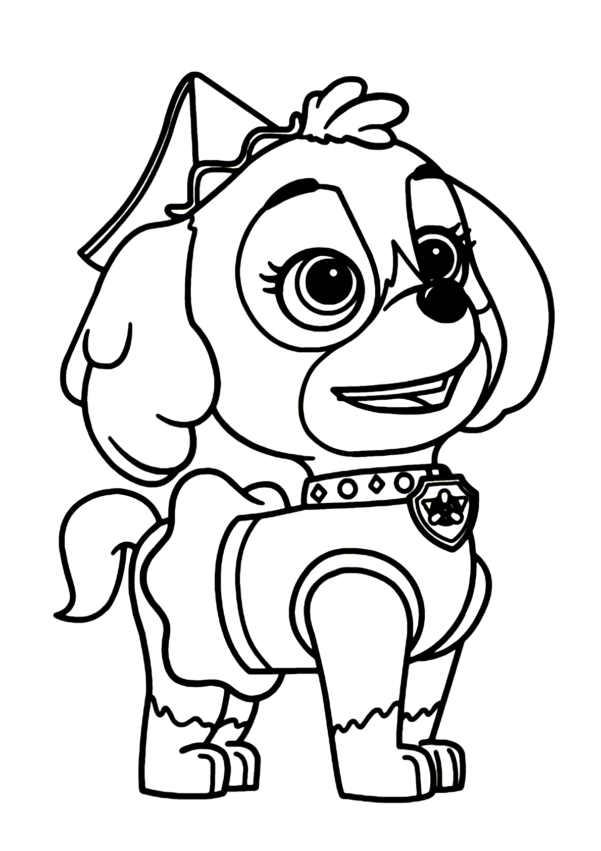 desenhos para colorir patrulha canina 223 –  – Desenhos para  Colorir