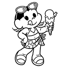 Desenho de Doce sorvete para colorir  Desenhos para colorir e imprimir  gratis