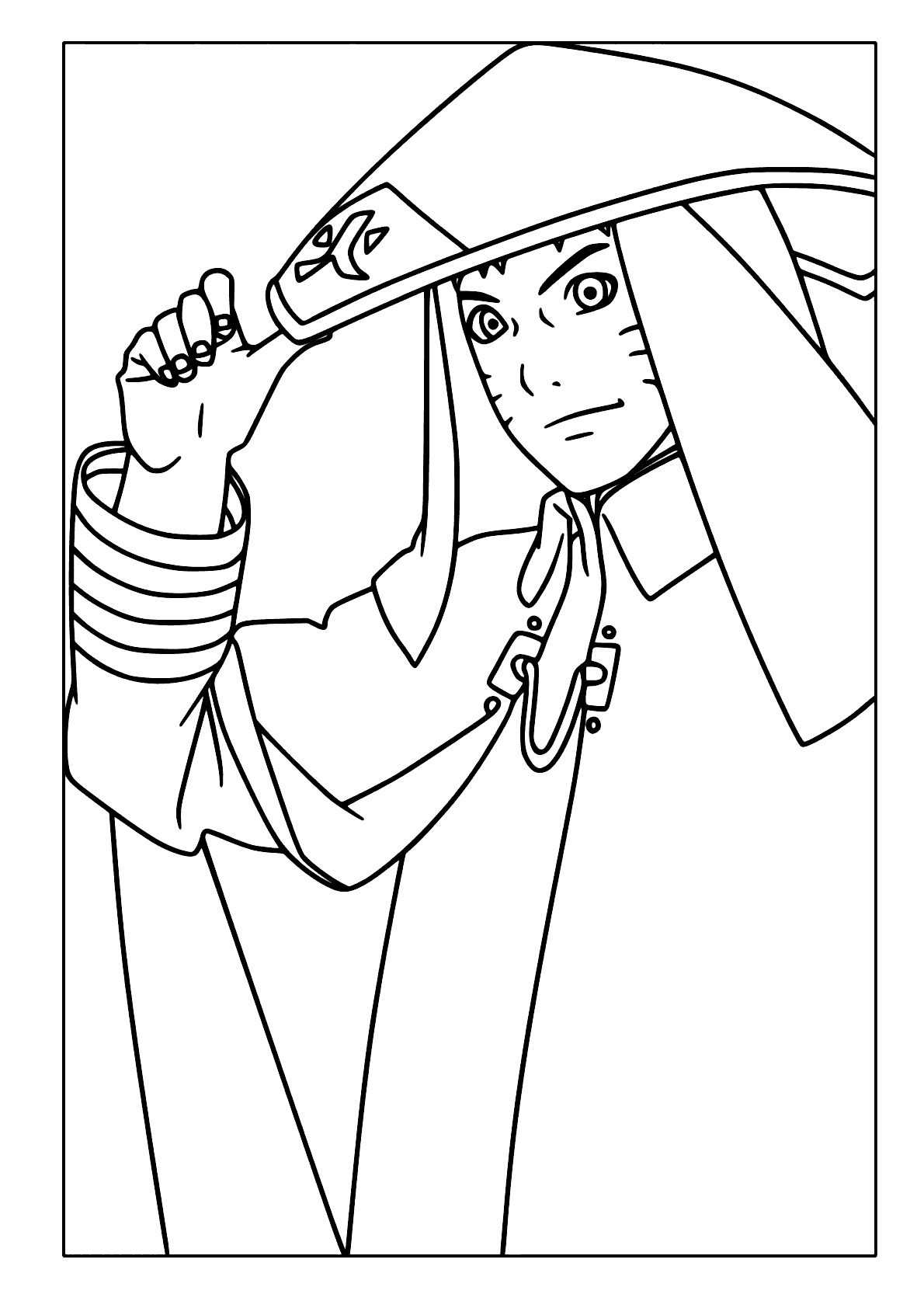 hokage naruto para colorir  Desenhos para colorir naruto, Naruto desenho,  Desenhos para colorir