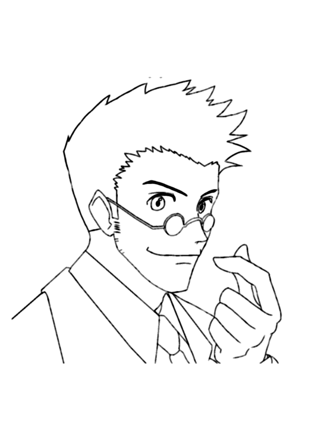 Personagem Hunter X Hunter Para Colorir Imprimir Desenhos