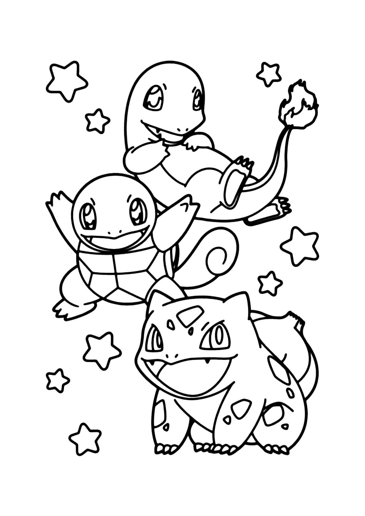 Pokemon fofo para colorir - Imprimir Desenhos