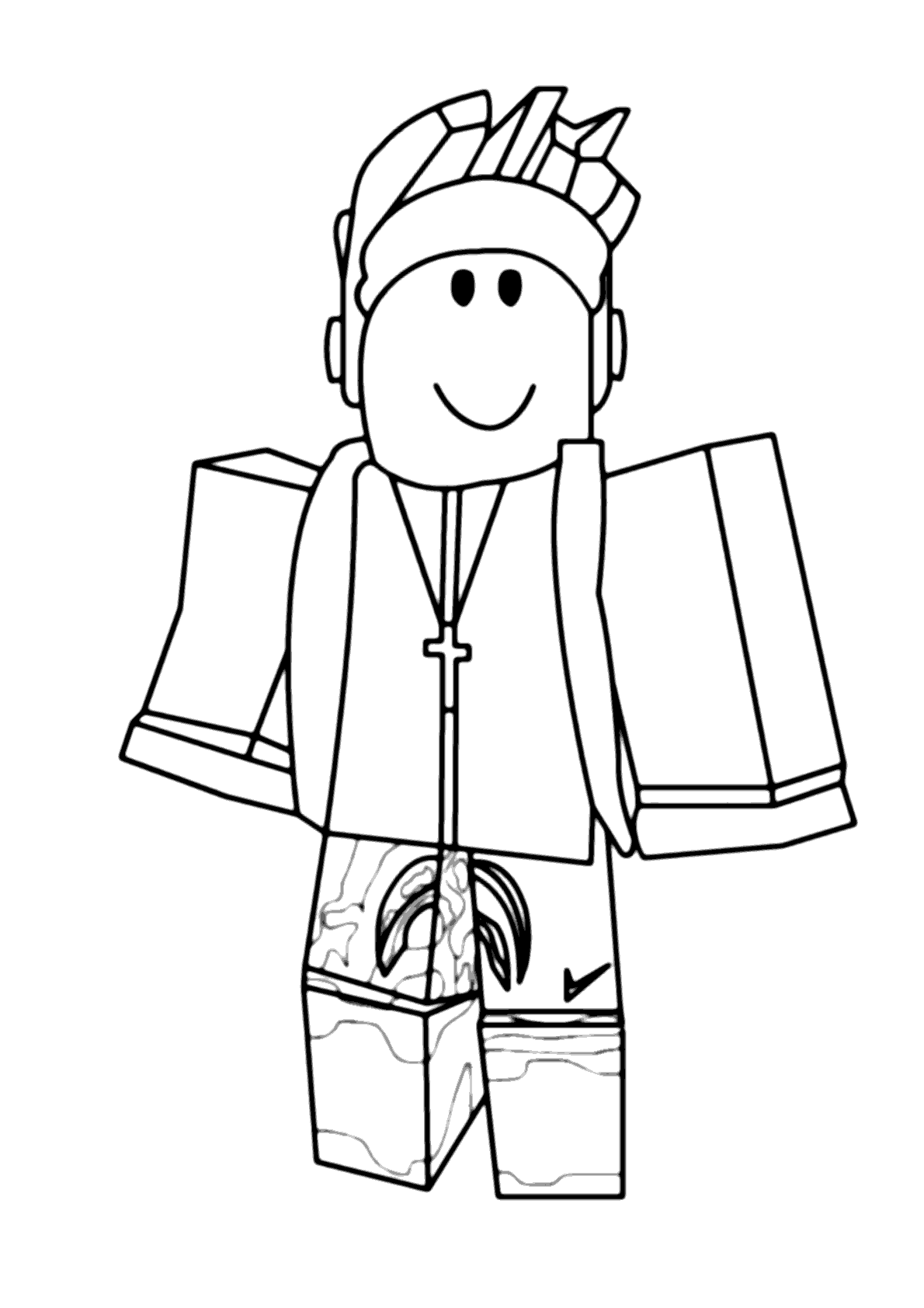 Desenhos de Roblox para colorir, baixar e imprimir - Coloring Pages SK