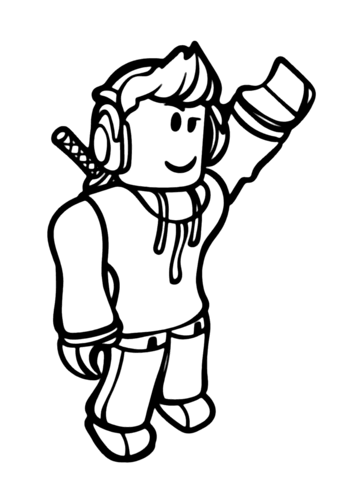 Desenhos para colorir de Roblox