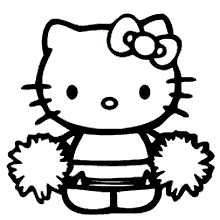 Hello Kitty colorir páginas para imprimir - Hello Kitty - Just