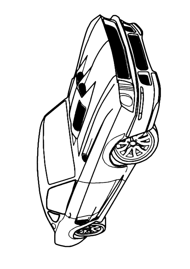 Mustang tunado para colorir Imprimir Desenhos