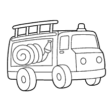 Desenhos de Caminhão para colorir - Bora Colorir