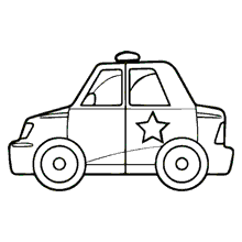 Desenho de Ícone de carro para colorir  Desenhos para colorir e imprimir  gratis