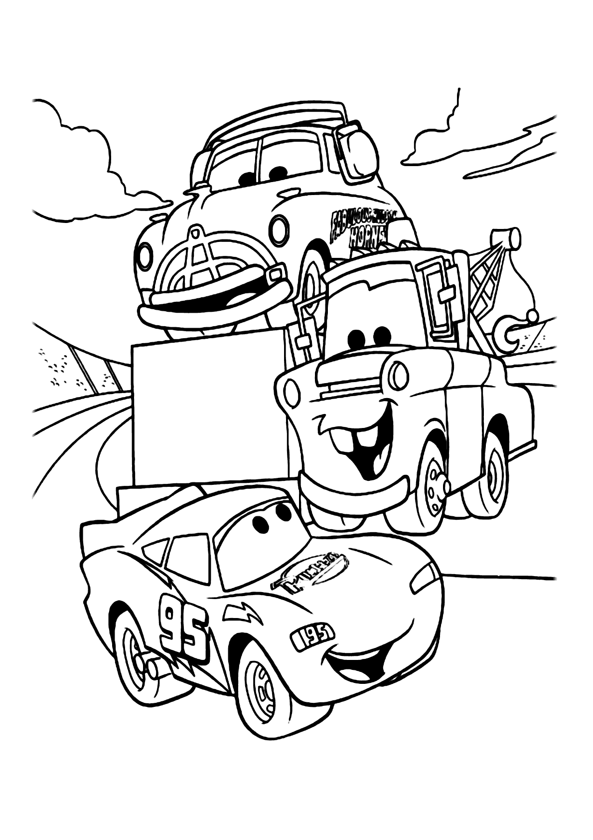 Desenhos de carros e motos para colorir - Imagui