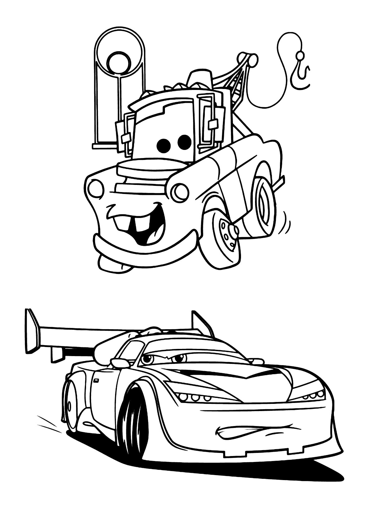 Desenhos de Carros para colorir - Pinte Online