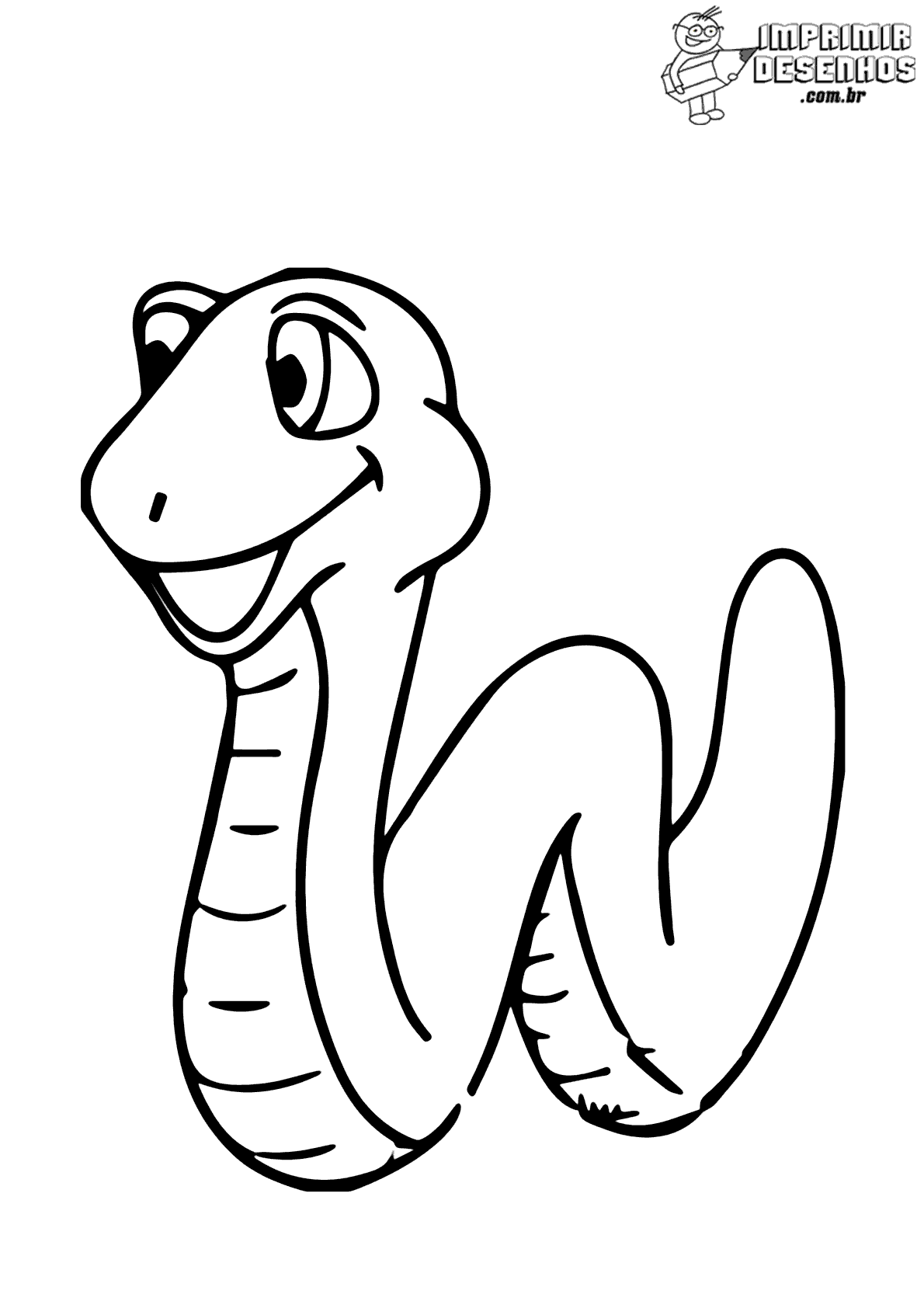 Desenho Para Colorir cobra - Imagens Grátis Para Imprimir - img 27866