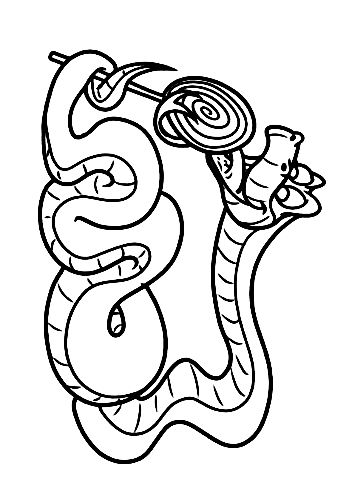 50+ Desenhos de Cobra para colorir - Pop Lembrancinhas