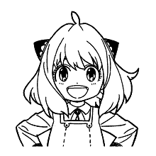 desenho de gato desenho animado kawaii anime bonito para colorir