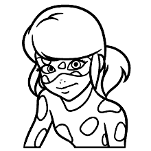 Ladybug poderosa para colorir - Imprimir Desenhos