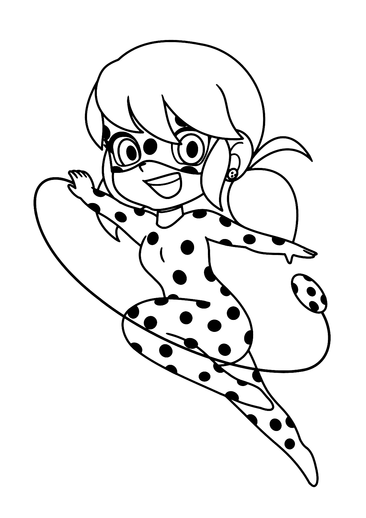 Desenhos da Ladybug para Colorir e Imprimir - Aprender a Desenhar