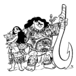 Moana Para Colorir De Desenhos Imprimir Desenhos