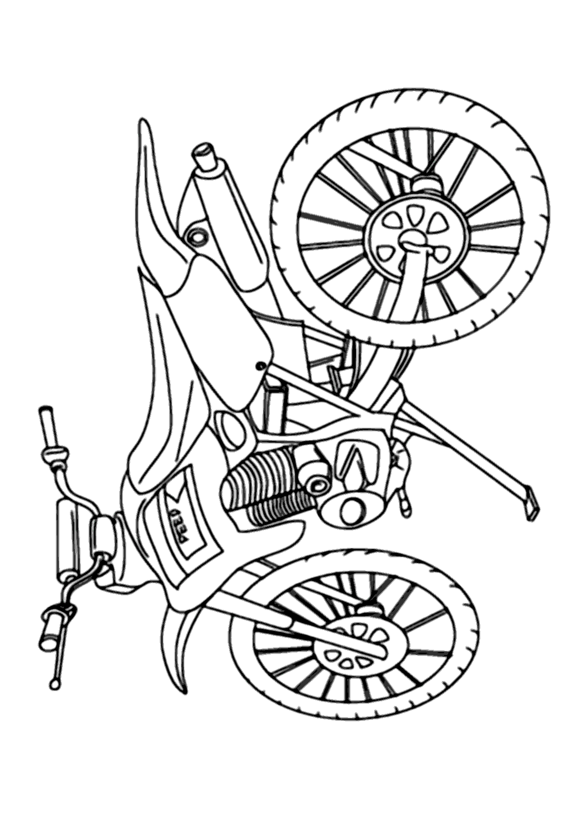 Desenho Para Colorir motocross - Imagens Grátis Para Imprimir - img 24762