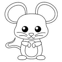 ratinho para colorir e imprimir