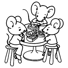de 50] Desenhos de Ratinho para Colorir - Imprimir Grátis