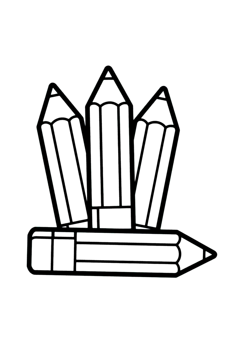Lapis Para Colorir Desenhos Para Imprimir E Colorir De Materiais