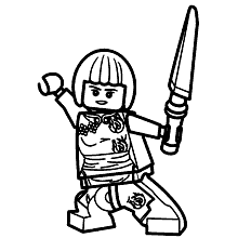 ninjago para colorir nya